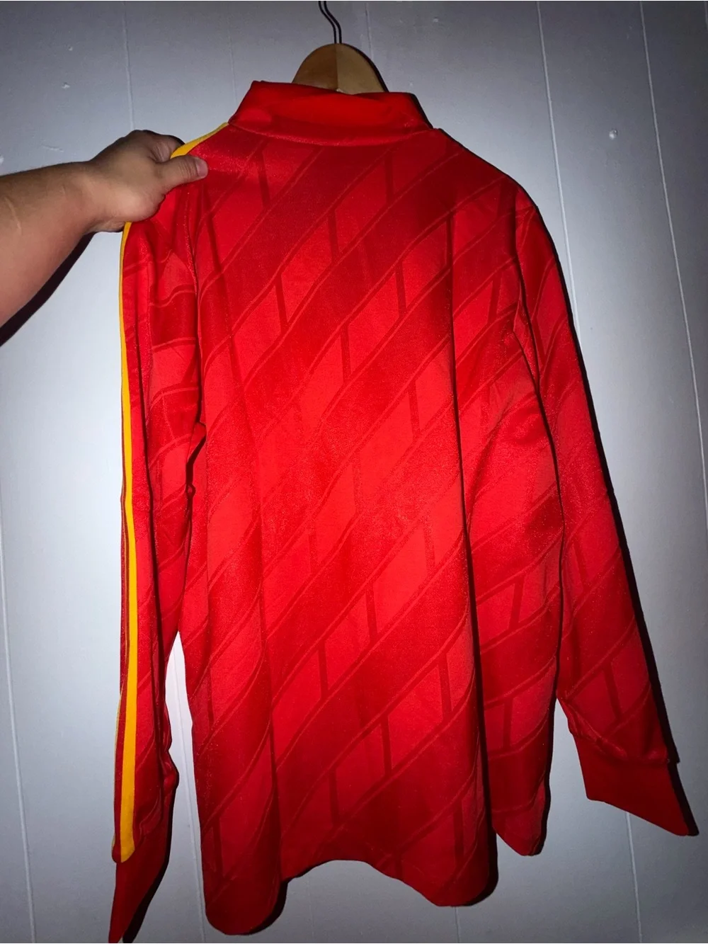 Men Adidas Belgium Retro long sleeve jersey Size XL